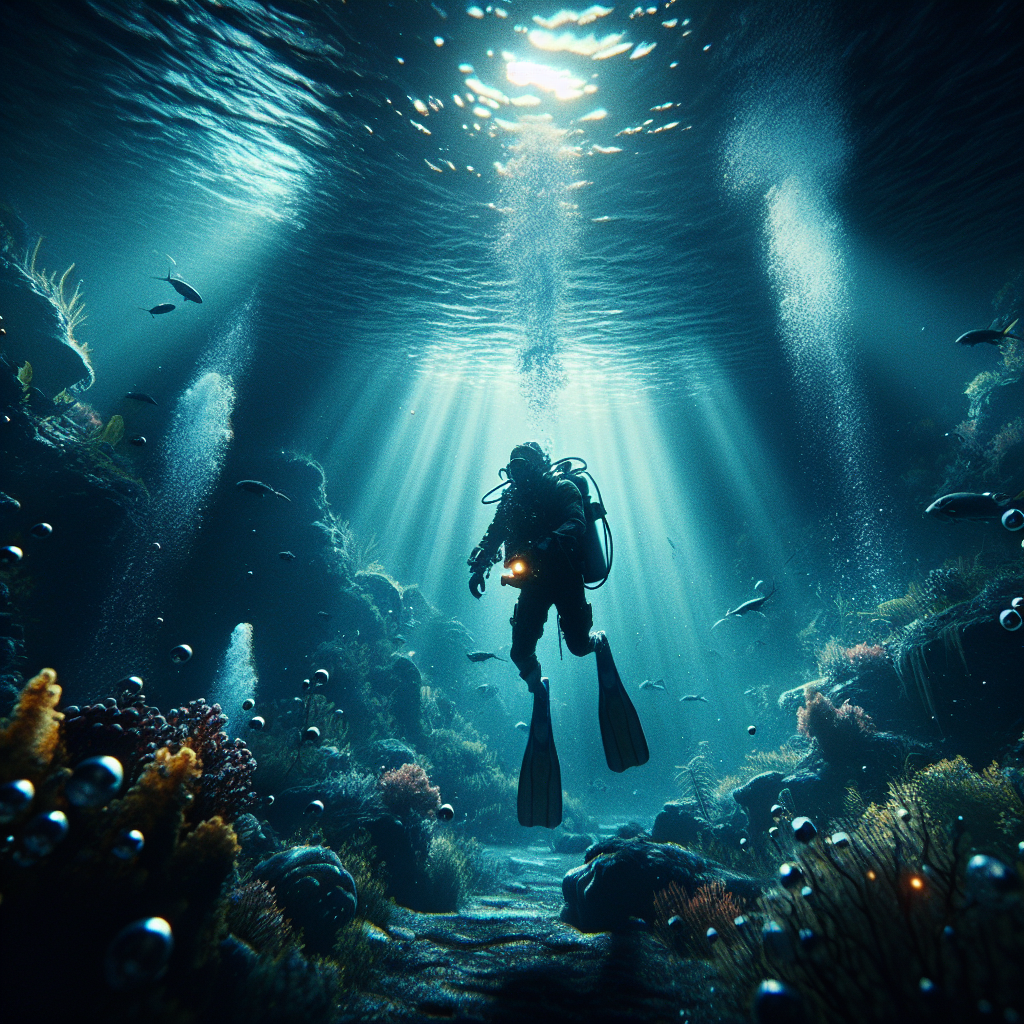 "Dive into adventure with Treasure Diver"